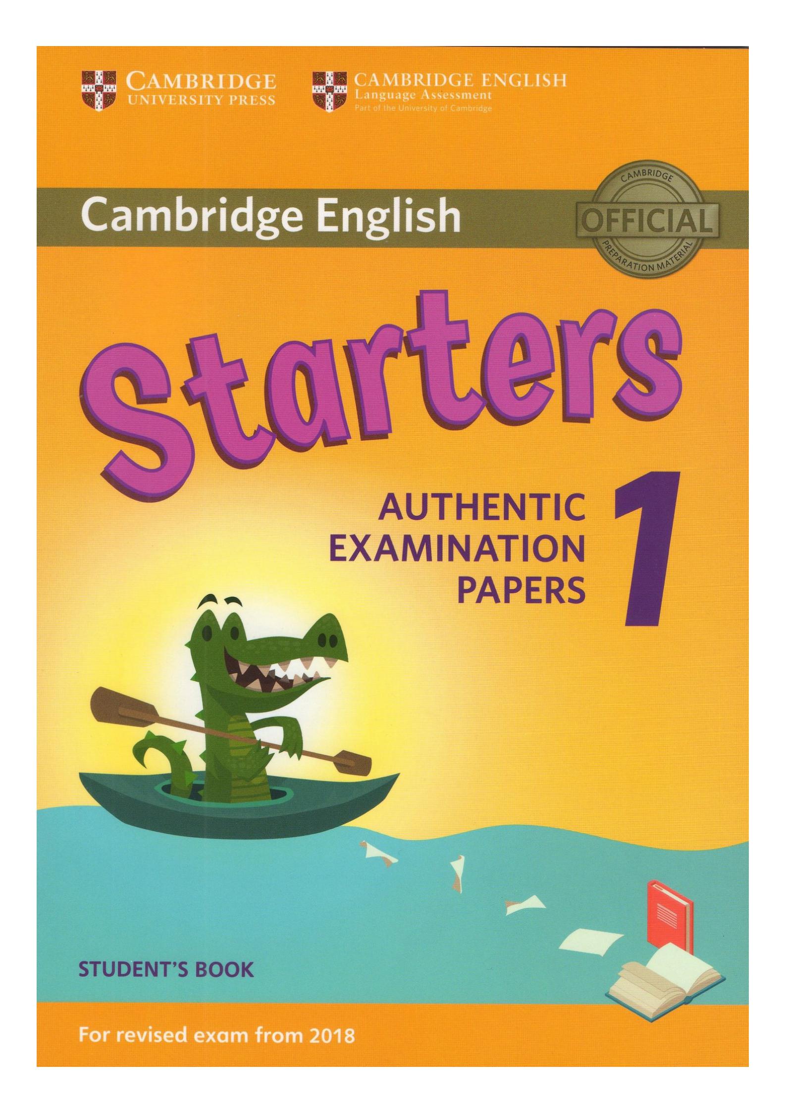 Cambridge English Starters 1 Authentic Examination Papers_00