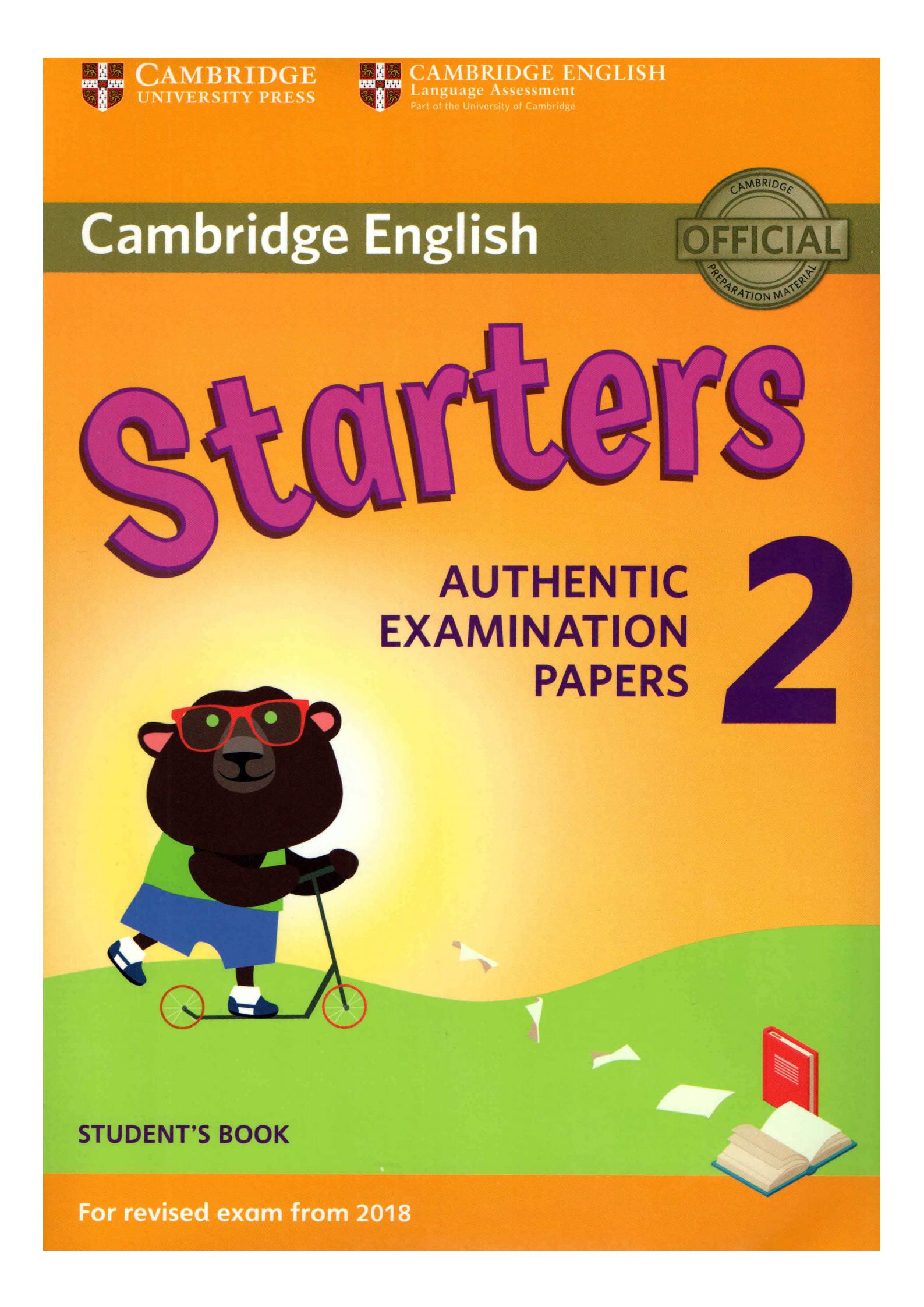 Cambridge English Starters 2 Authentic Examination Papers_00